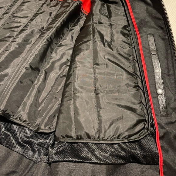 ZIR LEATHER MOTORCYCLE JACKET 3X - Picture 8 of 12